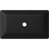 Mexen Nadia Countertop Sink 62 x 35 cm, Matte Black - 21616085