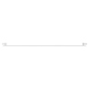 Mexen CH10 Hygiene Panel Radiator 900 x 2400 mm, Side Connection, 2144 W, White - W410H-090-240-00