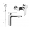 Mexen Alfa DQ40 shower set, Chrome - 745704DQ40-00