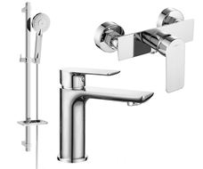Mexen Alfa DQ40 shower set, Chrome - 745704DQ40-00