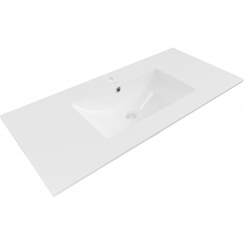 Mexen Atena undermount washbasin 100 x 46 cm, white - 25011000