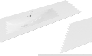Mexen Atena Built-In Washbasin 101 x 46 cm, White - 25011000
