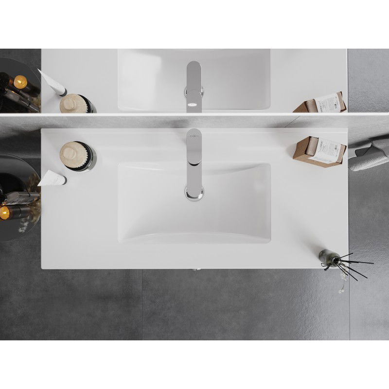 Mexen Atena Built-In Washbasin 101 x 46 cm, White - 25011000