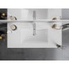 Mexen Atena built-in countertop sink 101 x 46 cm, white - 25011000