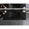 Mexen Atena countertop integrated washbasin 101 x 46 cm, matte black - 25011070