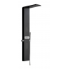 Mexen Omar shower panel, black - 7610-03-70