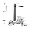 Mexen Alfa DF72 bathtub set, Chrome - 745713DF72-00