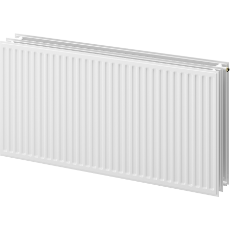 Mexen CVH30 Hygiene flat radiator 400 x 1600 mm, bottom connection, 1754 W, white - W630H-040-160-00
