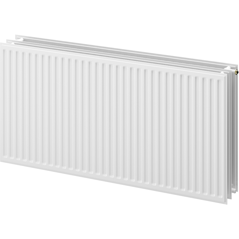 Mexen CVH30 Hygiene Plate Radiator 400 x 2600 mm, Bottom Connection, 2850 W, White - W630H-040-260-00
