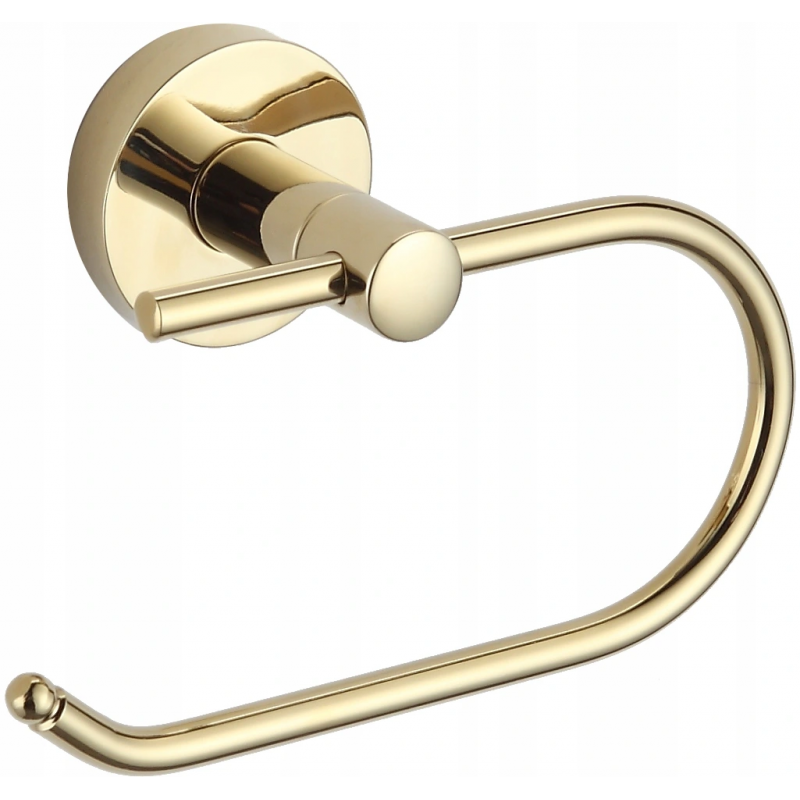 Mexen Remo toilet paper holder, gold - 70507333-50