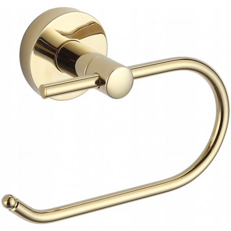 Mexen Remo toilet paper holder, gold - 70507333-50