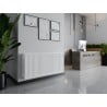 Mexen CVH30 Hygiene Panel Heater 600 x 700 mm, Bottom Connection, 1056 W, White - W630H-060-070-00