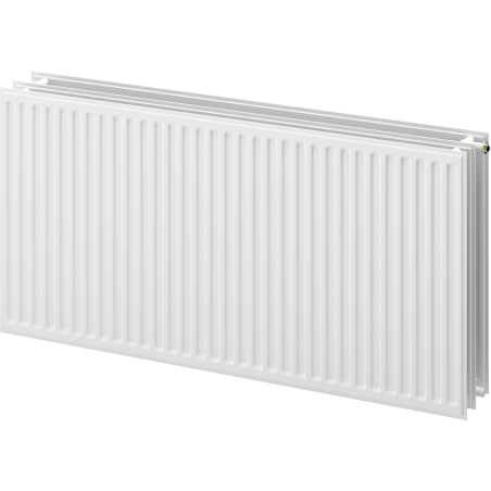 Mexen CVH30 Hygiene flat panel radiator 600 x 2200 mm, bottom connection, 3319 W, white - W630H-060-220-00