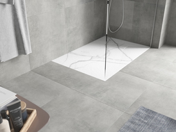 Mexen Hugo Rectangular Shower Tray SMC 100 x 80 cm, White Stone - 42158010