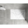 Mexen Hugo Rectangular Shower Tray SMC 100 x 80 cm, White Stone - 42158010