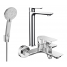 Mexen Alfa R40 bathtub set, Chrome - 745713R40-00