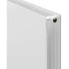 Mexen CVHF20 Hygiene Flat panel radiator 900 x 500 mm, bottom connection, 699 W, white - W620HF-090-050-00