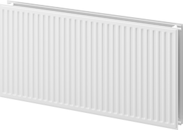 Mexen CH20 Hygiene Plate Radiator 900 x 1800 mm, Side Connection, 2773 W, White - W420H-090-180-00