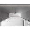 Mexen Velar Duo sliding bath screen 2-wing 190 x 150 cm, transparent, chrome - 896-190-000-02-01