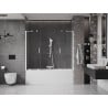 Mexen Velar Duo 2-panel sliding bath screen 190 x 150 cm, transparent, white - 896-190-000-02-20