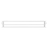 Mexen CH30 Hygiene flat radiator 400 x 400 mm, side connection, 438 W, white - W430H-040-040-00