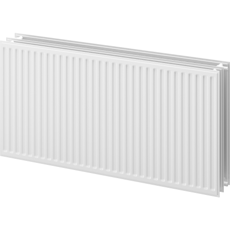 Mexen CH30 Hygiene Plate Radiator 400 x 1000 mm, Side Connection, 1096 W, White - W430H-040-100-00
