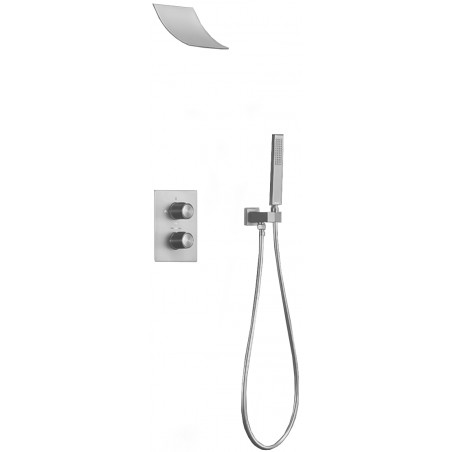 Mexen Salto concealed shower set, chrome - 7604-02-00