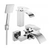 Mexen Aries R45 Bath Set, Chrome - 744803R45-00