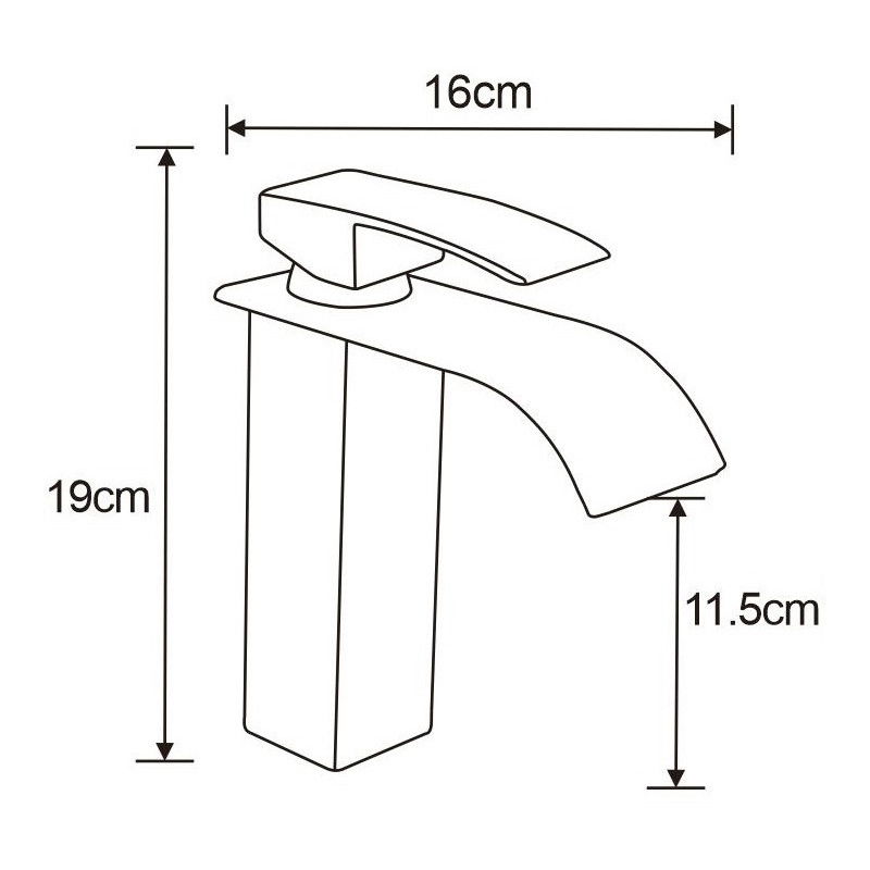 Mexen Aries R45 Bath Set, Gold - 744803R45-50