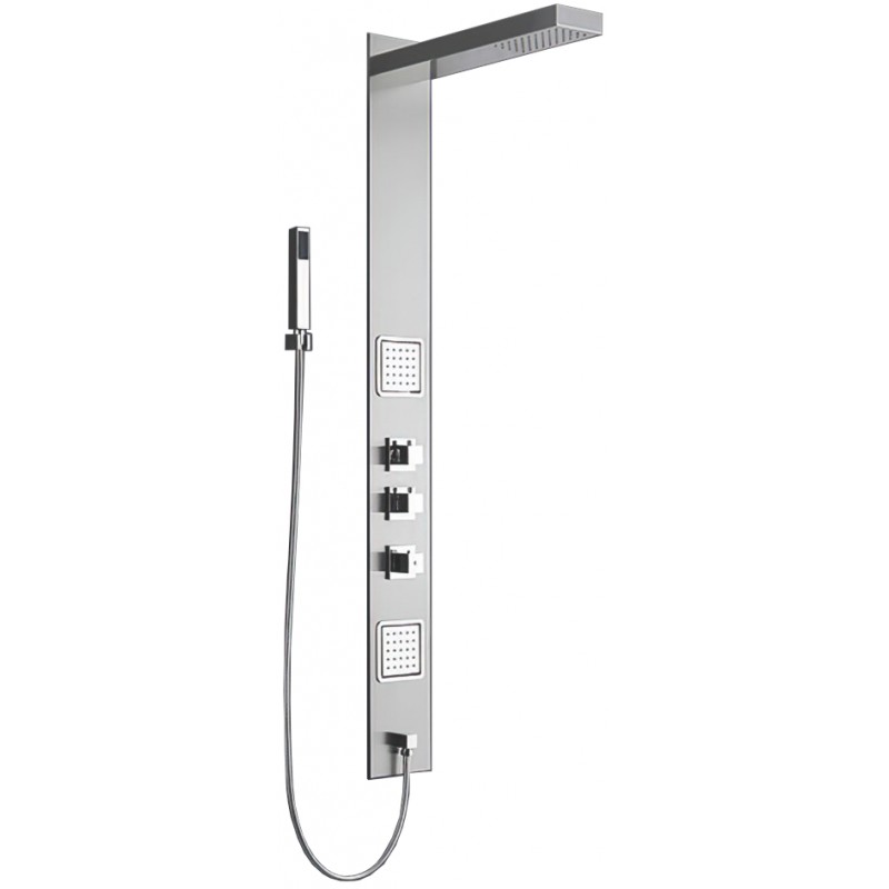 Mexen Savio concealed shower set, chrome - 7605-03-00