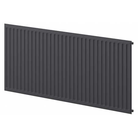 Mexen CH10 Hygiene panel radiator 400 x 1600 mm, side connection, 691 W, anthracite - W410H-040-160-66