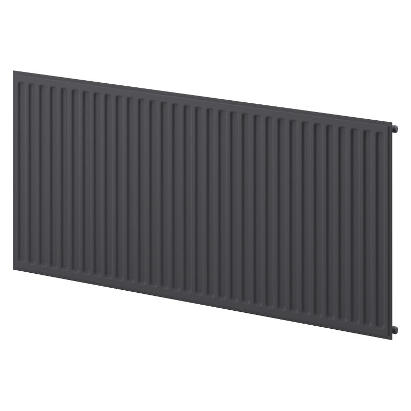 Mexen CH10 Hygiene flat radiator 500 x 1600 mm, side connection, 848 W, anthracite - W410H-050-160-66