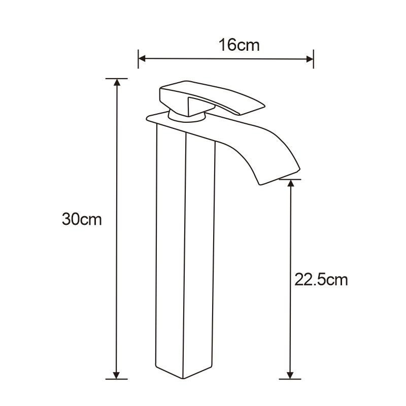 Mexen Aries R45 bath set, gold - 744813R45-50