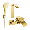 Mexen Aries R45 bath set, gold - 744813R45-50
