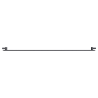 Mexen CH10 Hygiene panel heater 900 x 2400 mm, side connection, 2144 W, anthracite - W410H-090-240-66