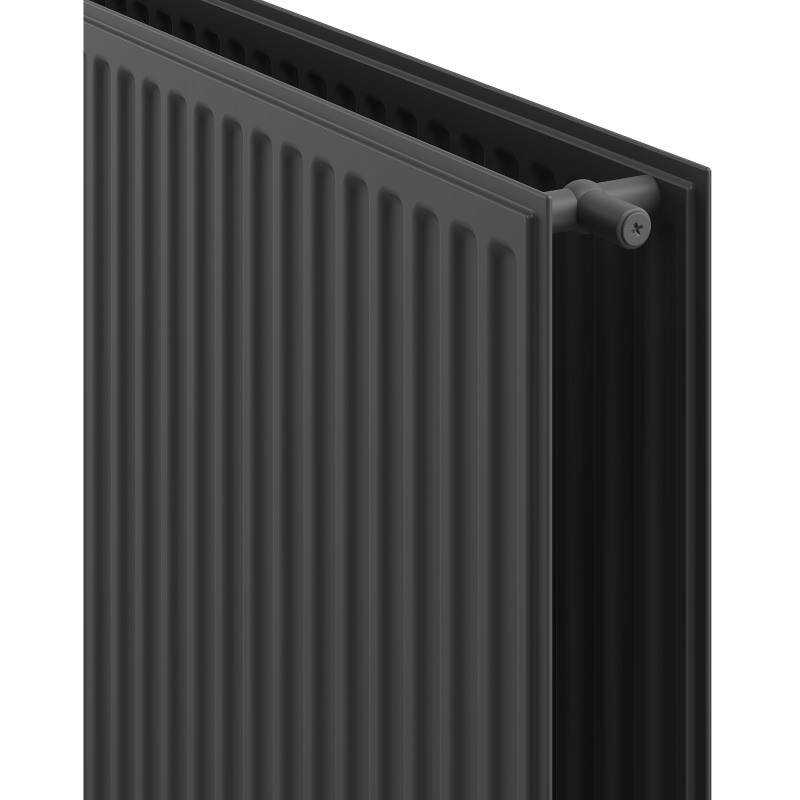 Mexen CH20 Hygiene panel radiator 400 x 500 mm, side connection, 398 W, anthracite - W420H-040-050-66