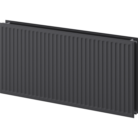 Mexen CH20 Hygiene Panel Radiator 400 x 2800 mm, Side Connection, 2226 W, Anthracite - W420H-040-280-66