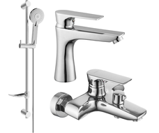Mexen Axel DF40 bathtub set, Chrome - 73803DF40-00