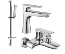 Mexen Axel DB72 bathtub set, Chrome - 73803DB72-00