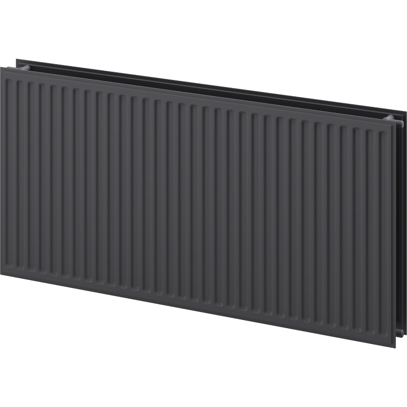 Mexen CH20 Hygiene panel radiator 600 x 1500 mm, side connection, 1649 W, anthracite - W420H-060-150-66