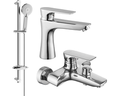 Mexen Axel DB40 bathtub set, Chrome - 73803DB40-00