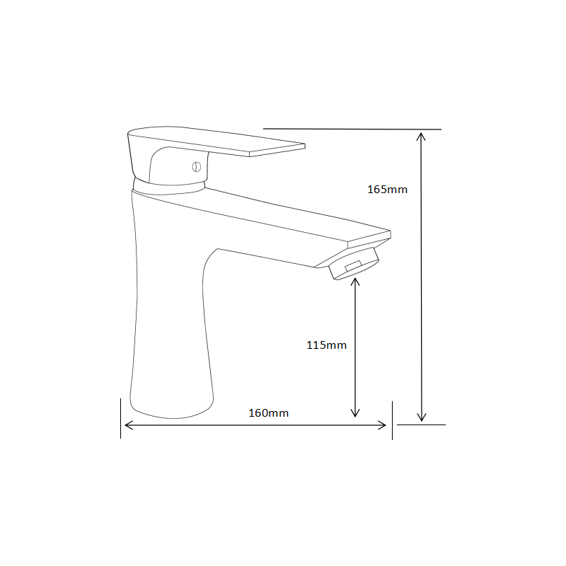 Mexen Axel DB40 Bathtub Set, Black - 73803DB40-70