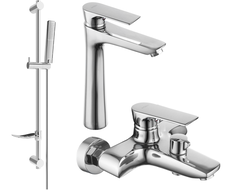 Mexen Axel DF72 bathtub set, Chrome - 73813DF72-00