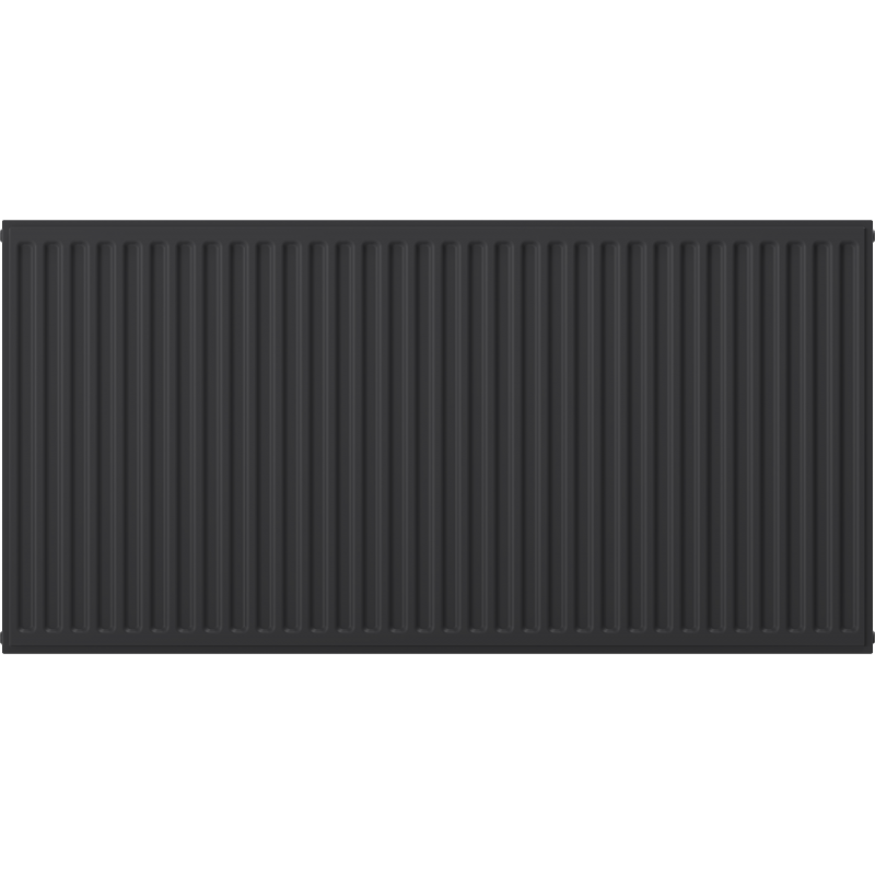 Mexen CH30 Hygiene flat radiator 300 x 1400 mm, side connection, 1221 W, anthracite - W430H-030-140-66