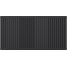 Mexen CH30 Hygiene panel radiator 400 x 700 mm, side connection, 767 W, anthracite - W430H-040-070-66