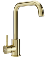 Mexen Modena kitchen faucet, brushed gold - 671900-55