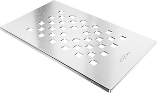 Mexen Hugo shower tray cover, inox - 42910001