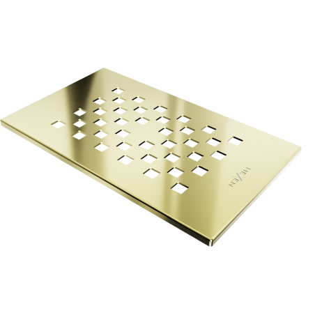 Mexen Hugo shower tray cover, gold - 42910050