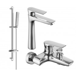 Mexen Axel DB72 bathtub set, Chrome - 73813DB72-00