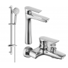 Mexen Axel DB40 bathtub set, Chrome - 73813DB40-00